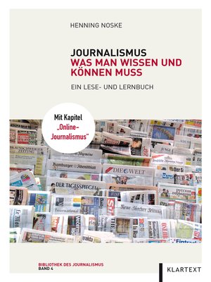 cover image of Journalismus